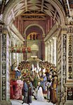 Pinturicchio - Andreas Piccolomini koronowany przez papieża, 1502-08