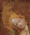 Aureola ze sceny Zwiastowania. Konrad von Soest